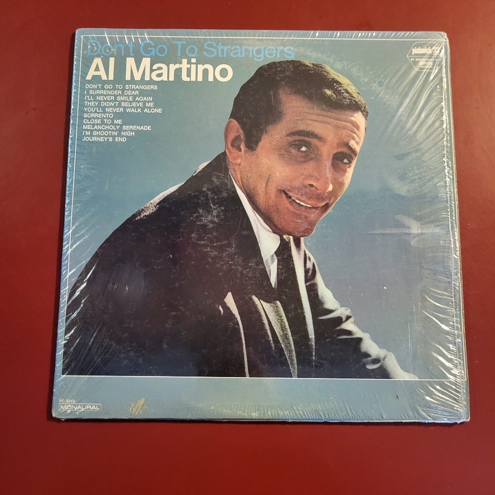 Don't Go To Strangers Al Martino Vinyl Record LP